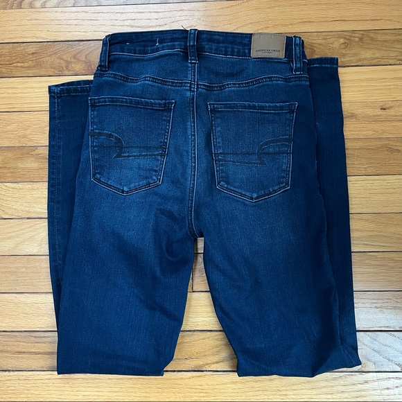 American Eagle super stretch x highest rise jegging jeans 0 regular - Picture 5 of 8